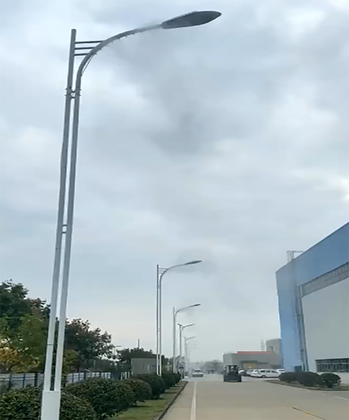 南京 中核華新工業(yè)園區(qū)噴霧路燈