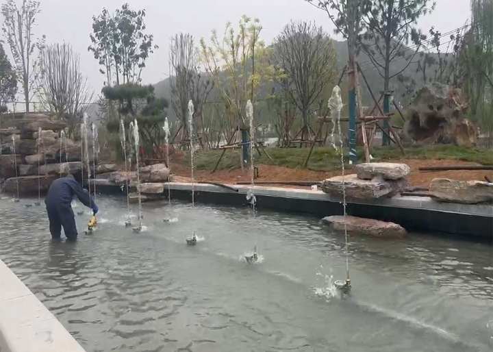 商洛市 南秦生態(tài)公園噴泉水景綜合項(xiàng)目