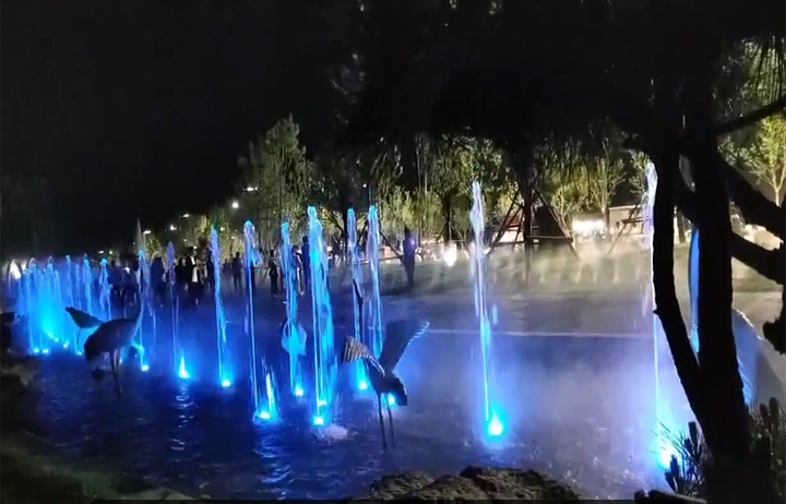 商洛市 南秦生態(tài)公園噴泉水景綜合項(xiàng)目