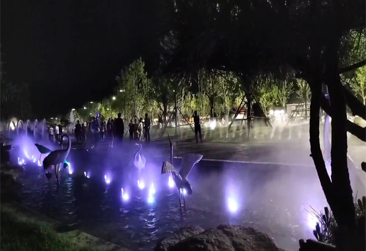 商洛市 南秦生態(tài)公園噴泉水景綜合項(xiàng)目