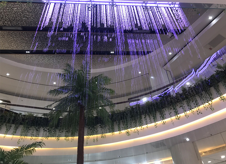 西安 華清廣場 數(shù)碼水簾項目