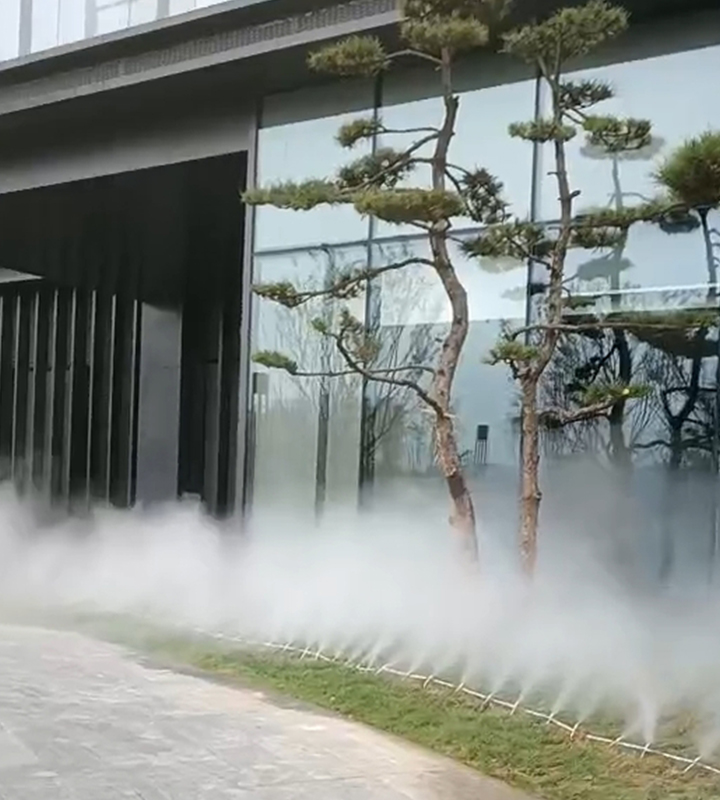 西安 創(chuàng)智谷噴霧造景項(xiàng)目