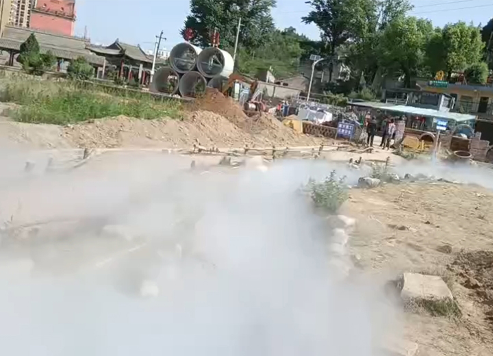 榆林清澗縣 霧森噴霧造景項目