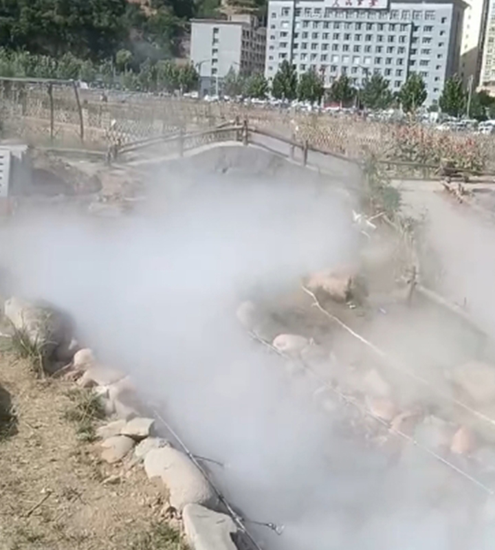 榆林清澗縣 霧森噴霧造景項目