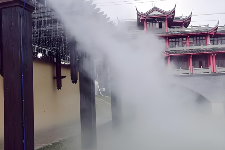 商業(yè)廣場(chǎng)噴霧降溫系統(tǒng) 人造霧設(shè)備